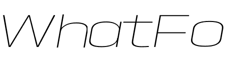 ETC ANYBODY THIN EXTENDED ITALIC