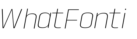 ETC ANYBODY THIN ITALIC
