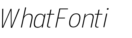 ETC EPILOGUE EXTRALIGHT ITALIC