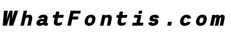 NB Akademie Mono Black Italic