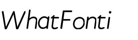 New Atten Round Book Italic
