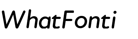 New Atten Round Medium Italic