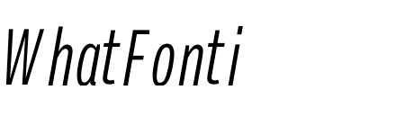 Alright Compressed Light Italic