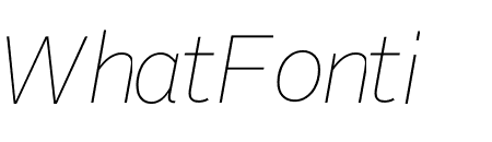 Alright Normal ExThin Italic