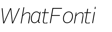 Alright Normal Thin Italic