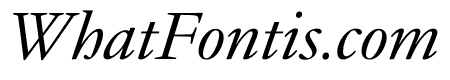 JJannon Italic