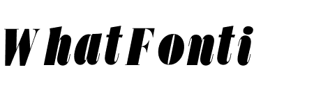 GLIKO MODERN COND L BLACK ITALIC