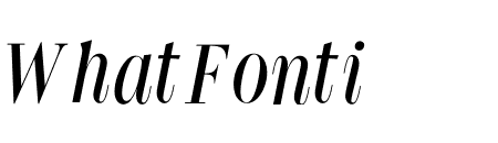 GLIKO MODERN NARROW L ITALIC