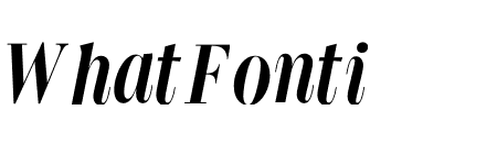 GLIKO MODERN NARROW L MEDIUM ITALIC