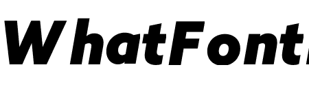 AZO SANS 2 BLACK ITALIC