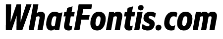 AZO SANS 2 COND BOLD ITALIC