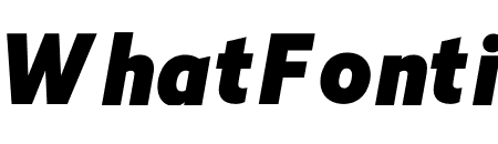 AZO SANS 2 NARROW BLACK ITALIC