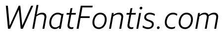 AZO SANS 2 NARROW LIGHT ITALIC