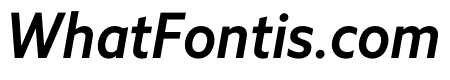 AZO SANS 2 NARROW MEDIUM ITALIC