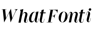 GLIKO MODERN L MEDIUM ITALIC