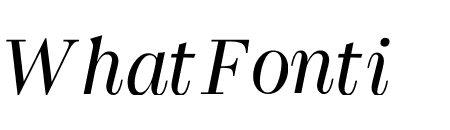 GLIKO MODERN M ITALIC