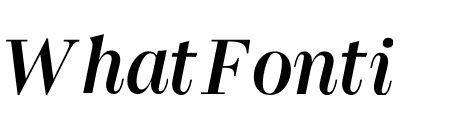 GLIKO MODERN M MEDIUM ITALIC