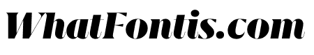 GRIFO L BLACK ITALIC