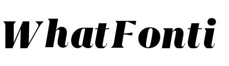 GRIFO M BLACK ITALIC