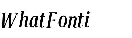 GRIFITO S MEDIUM ITALIC