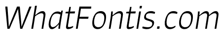 SIGNO LIGHT ITALIC