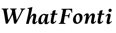 ARIA TEXT G1 BOLD ITALIC