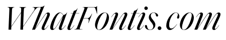 Saol Display Regular Italic