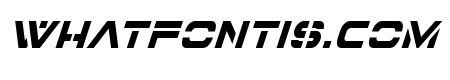 7th Service Condensed Italic