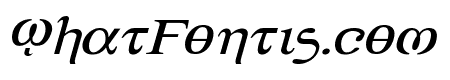Achilles Expanded Italic