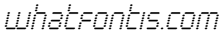 Byte Police Condensed Italic