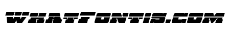 Chicago Express Laser Italic