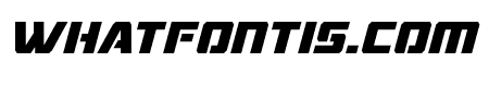 Drone Tracker Condensed Italic