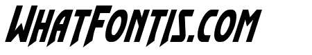 Flash Rogers Condensed Italic