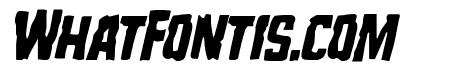 Monster Hunter Condensed Italic