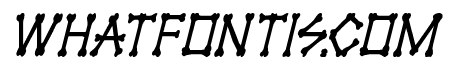 xBONES Condensed Italic