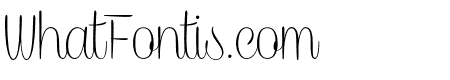 CaneletterScriptThinPersonal