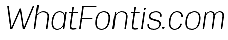 Specify PERSONAL Normal Light Italic