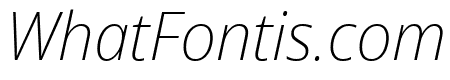 Avrile Sans ExtraLight Italic
