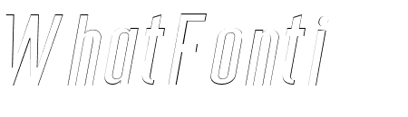Sigma Italic Outline