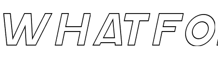 Meltland Line One Regular Italic