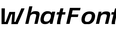 ?co Sans Pro 74 Bold Extended Italic