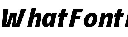 ?co Sans Pro 86 Heavy Italic