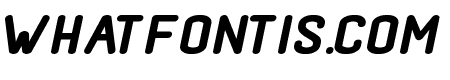 Black Rovers Bold Italic
