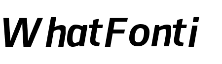 August Sans 66 Medium Italic