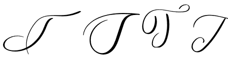 MONOGRAM T