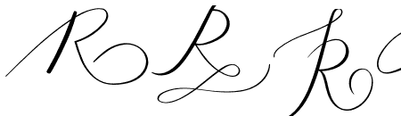 MONOGRAM R