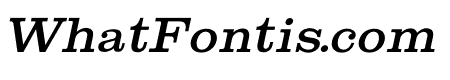 Shenandoah Clarendon Italic