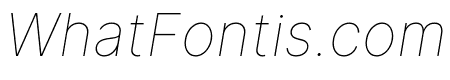 Inter Thin Italic BETA