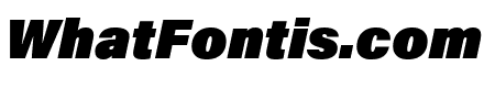 Acumin Pro SemiCondensed Ultra Black Italic