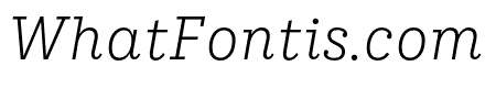 IvyStyle TW LightItalic